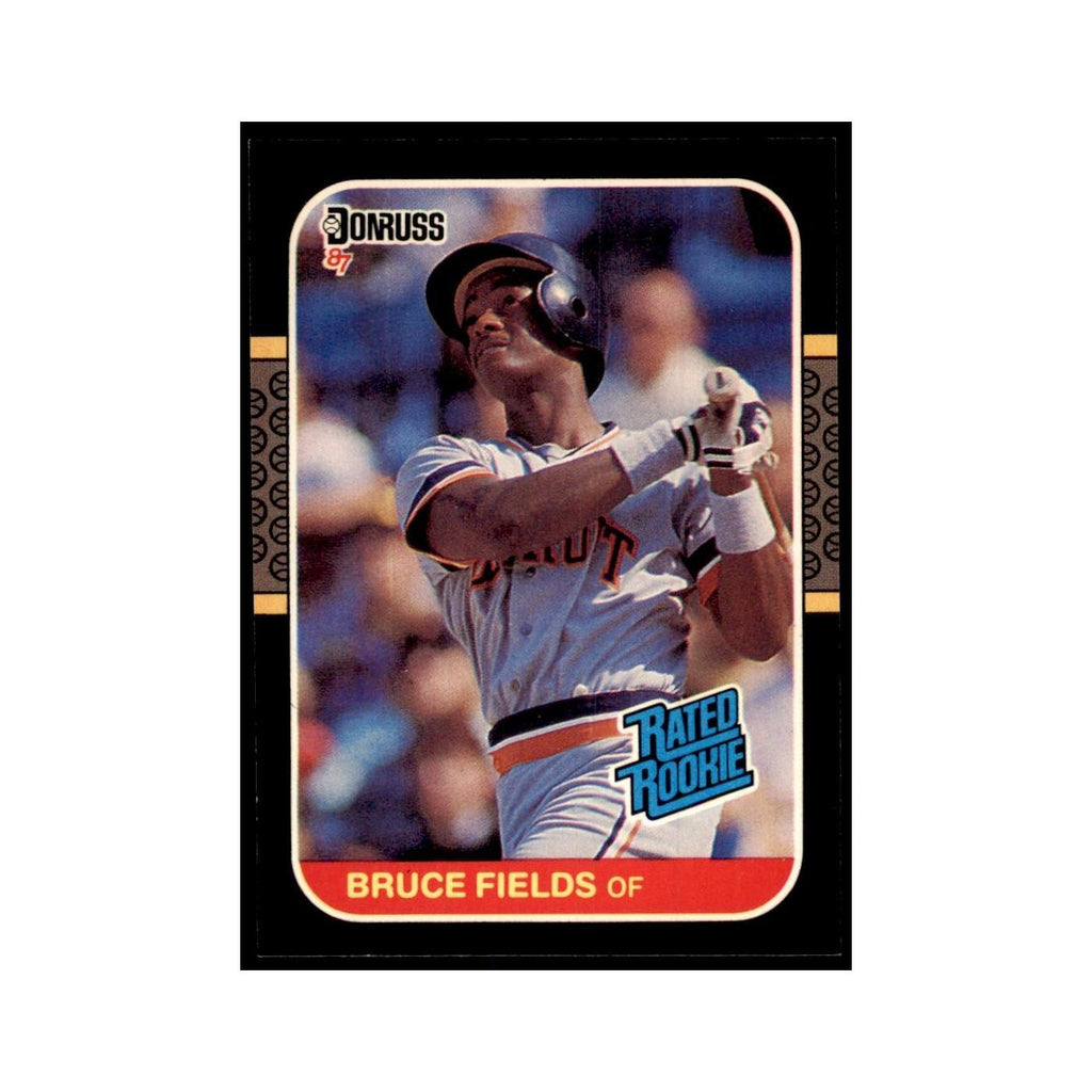 1987 Donruss Bruce Fields RC Baseball Cards #47