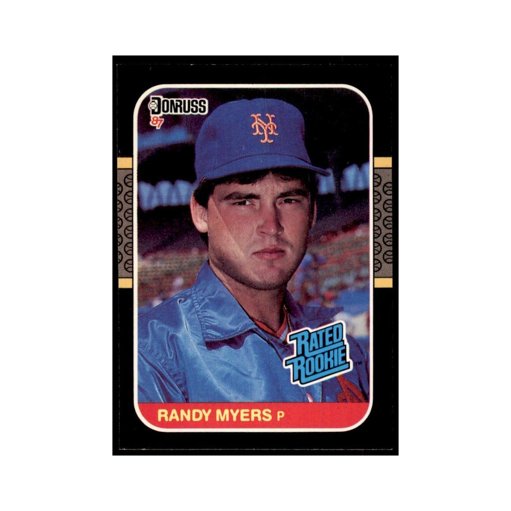 1987 Donruss Randy Myers RC Baseball Cards #29