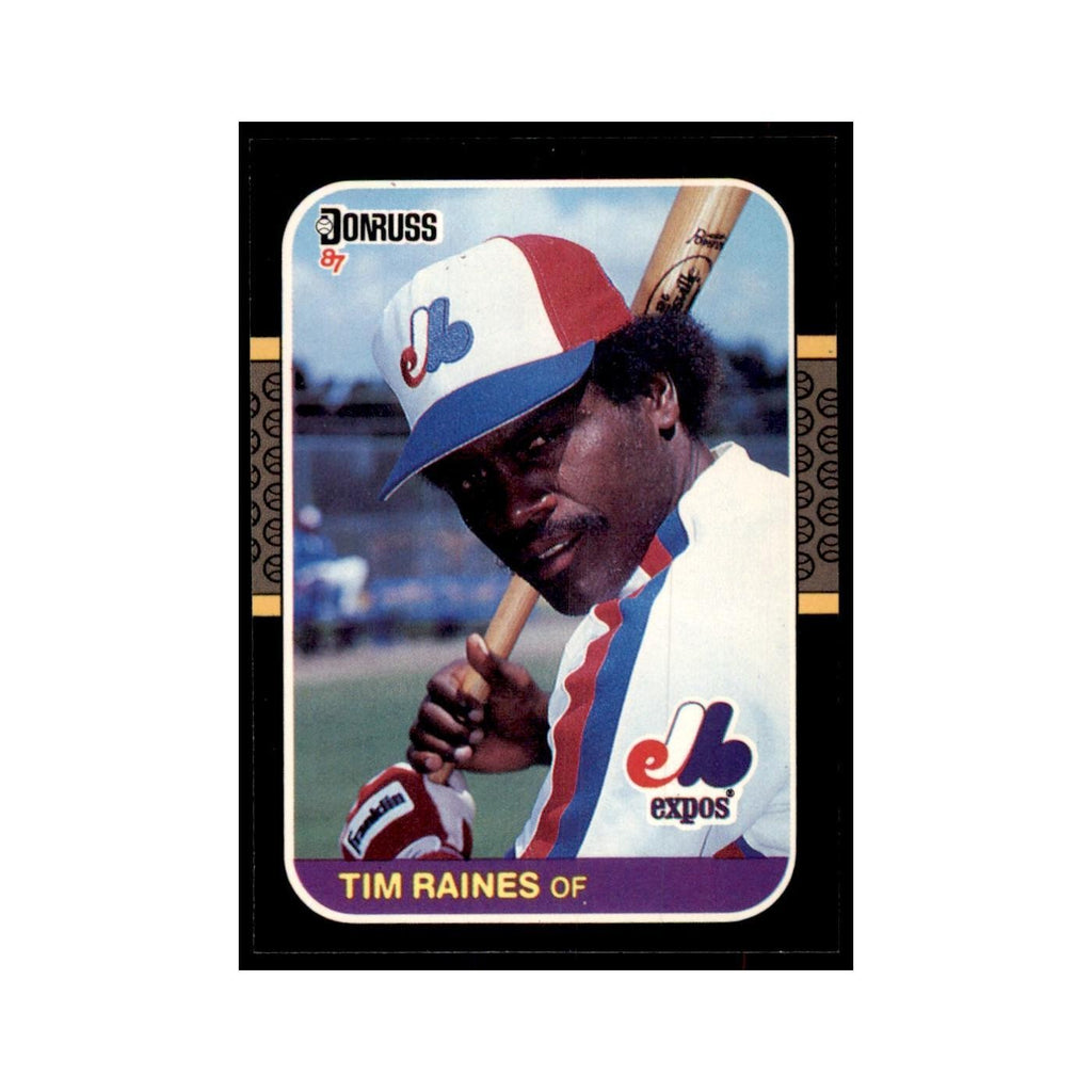1987 Donruss Tim Raines Baseball Cards #56