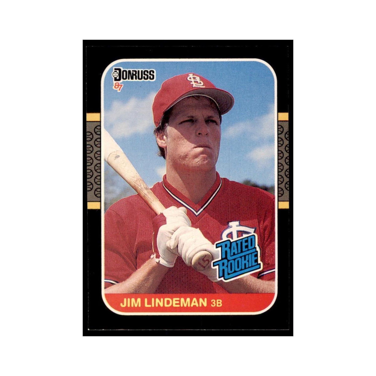 1987 Donruss Jim Lindeman RC Baseball Cards #37