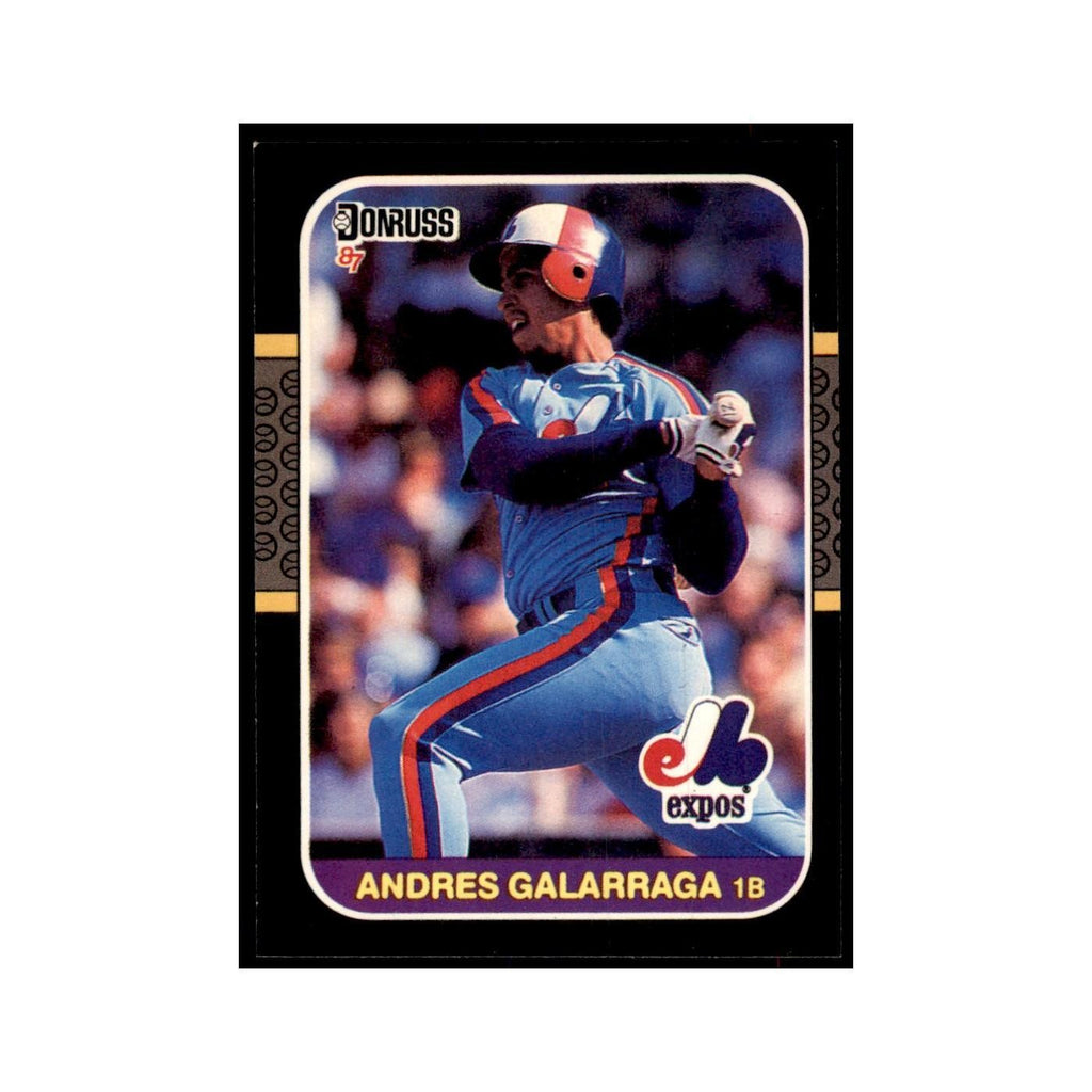 1987 Donruss Andres Galarraga Baseball Cards #303