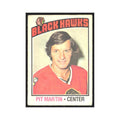 1976 O-Pee-Chee Pit Martin (small crease) Chicago Blackhawks #76