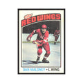 1976 O-Pee-Chee Dan Maloney (small crease) Detroit Red Wings #101