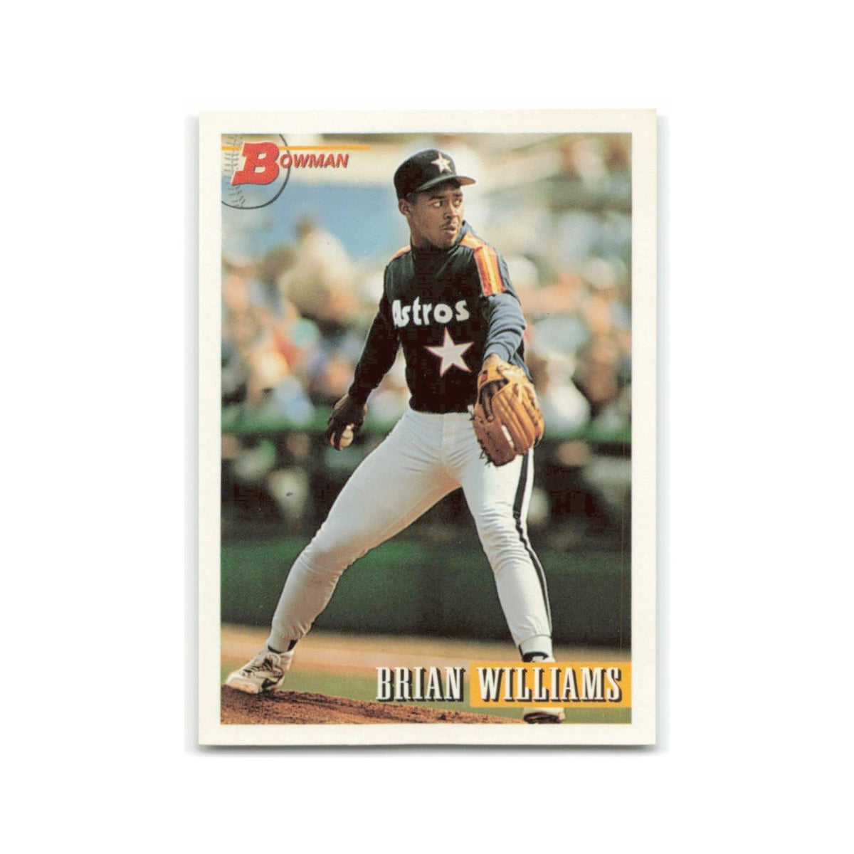 Brian Williams 1993 Bowman #414 Houston Astros Baseball Card NM