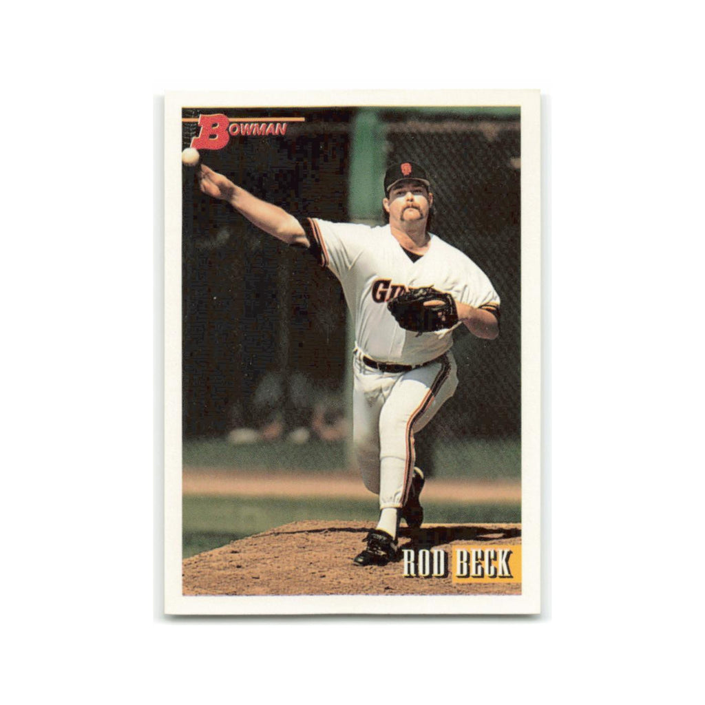 Rod Beck 1993 Bowman #308 San Francisco Giants Baseball Card NM
