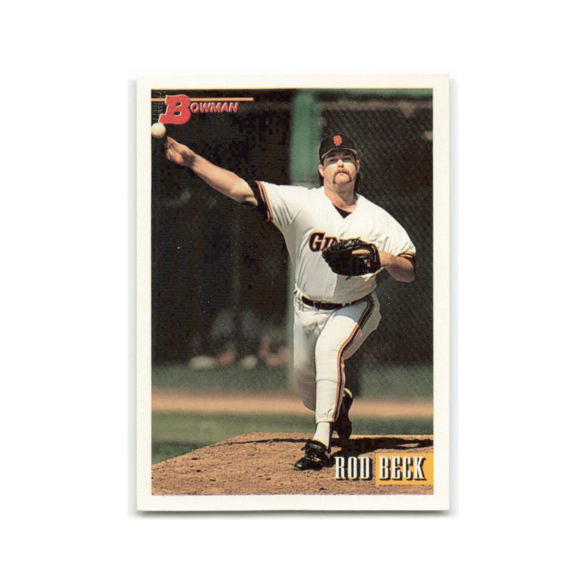 Rod Beck 1993 Bowman #308 San Francisco Giants Baseball Card NM