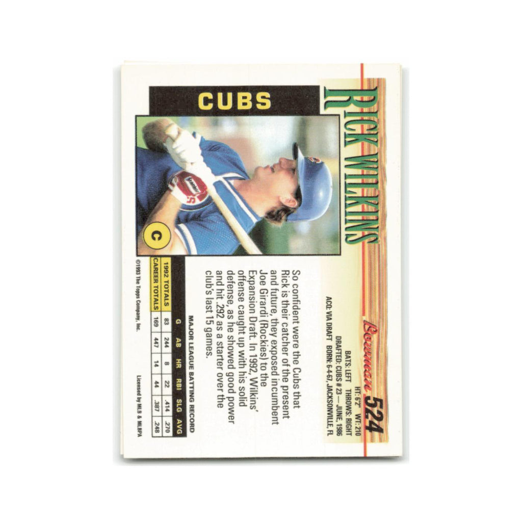 Luis Ortiz 1993 Bowman #523 Boston Red Sox Baseball Card NM