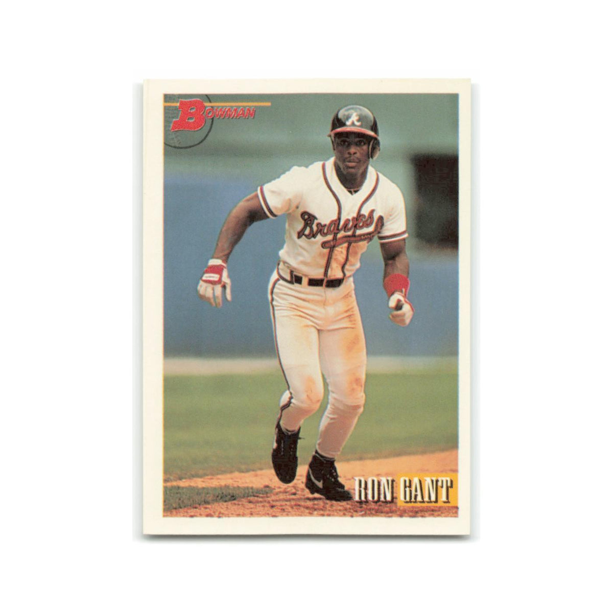 Ron Gant 1993 Bowman #382 Atlanta Braves Baseball Card NM