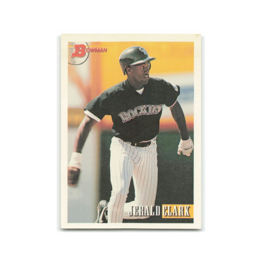 Jerald Clark 1993 Bowman #612 Colorado Rockies Baseball Card NM