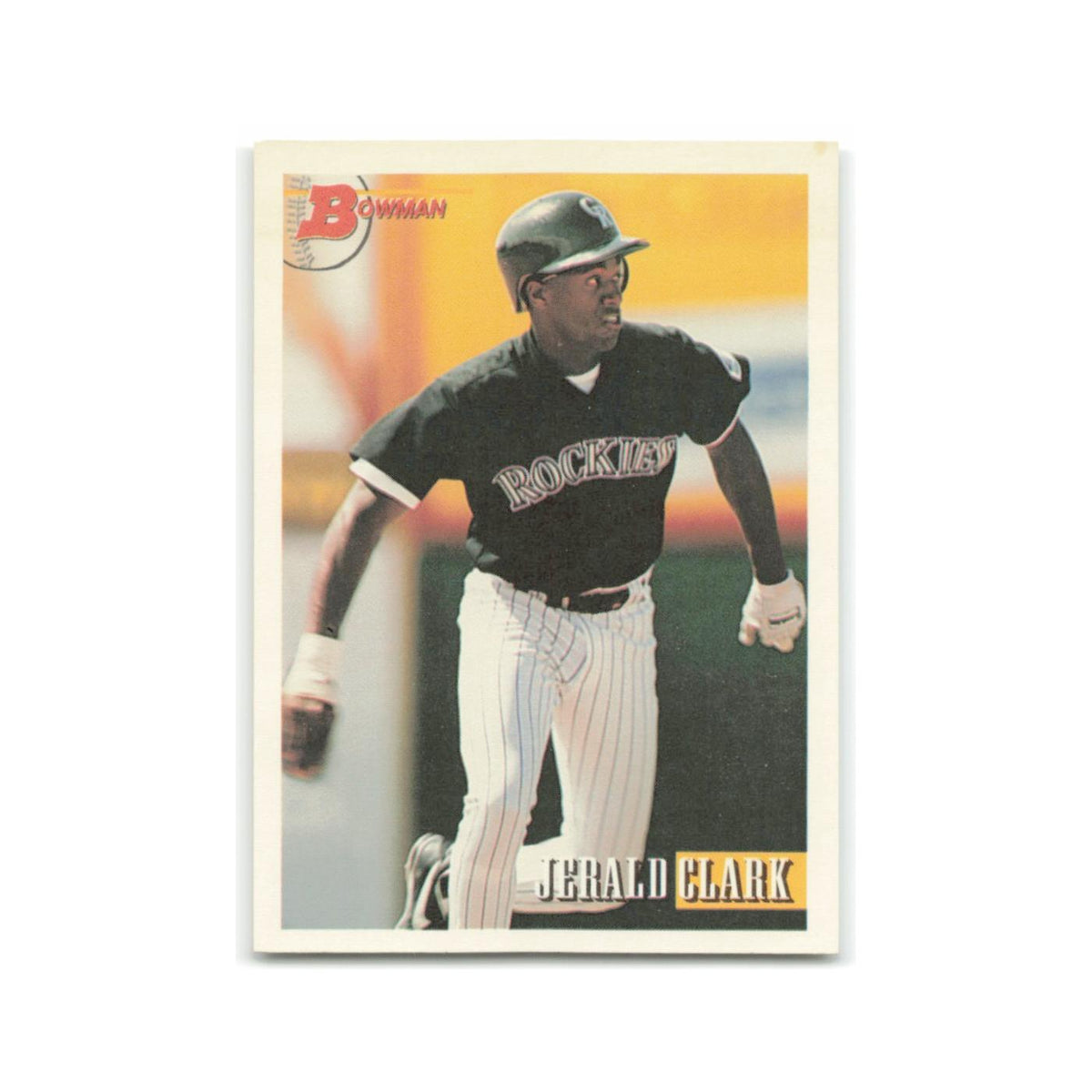 Jerald Clark 1993 Bowman #612 Colorado Rockies Baseball Card NM
