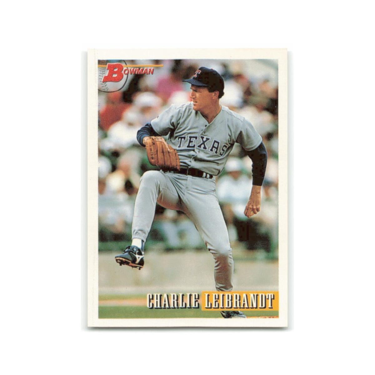 Charlie Leibrandt 1993 Bowman #433 Texas Rangers Baseball Card NM