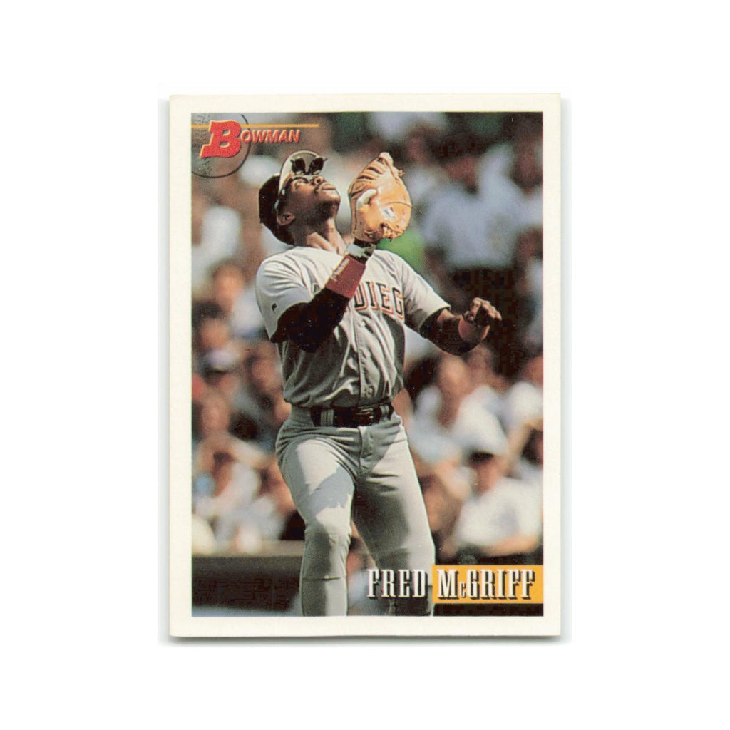 Fred McGriff 1993 Bowman #686 San Diego Padres Baseball Card NM