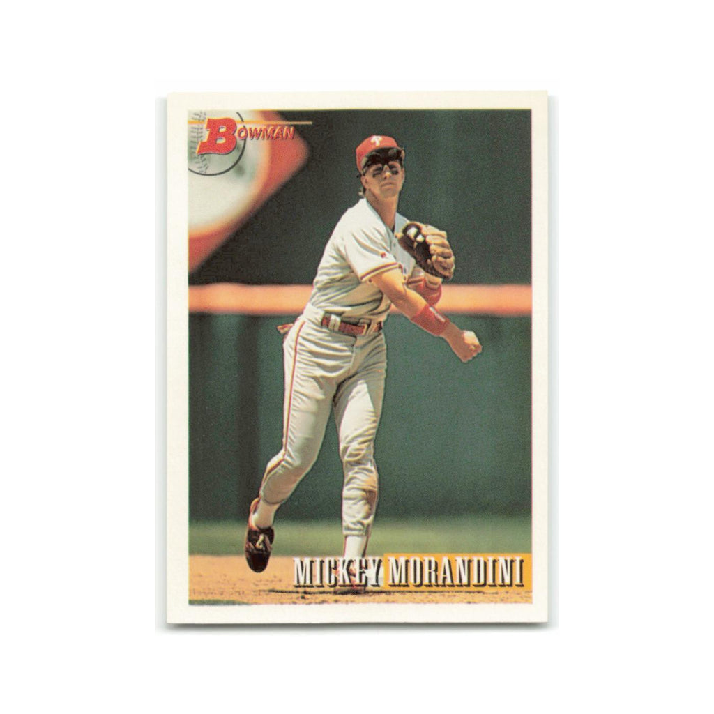 Mickey Morandini 1993 Bowman #428 Philadelphia Phillies Baseball Card NM