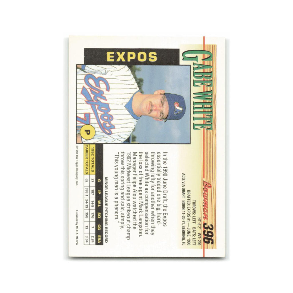 Pat Listach 1993 Bowman #396 Milwaukee Brewers Baseball Card NM