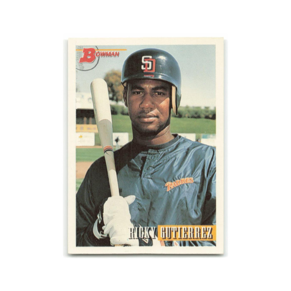 Ricky Gutierrez 1993 Bowman #462 San Diego Padres Baseball Card NM