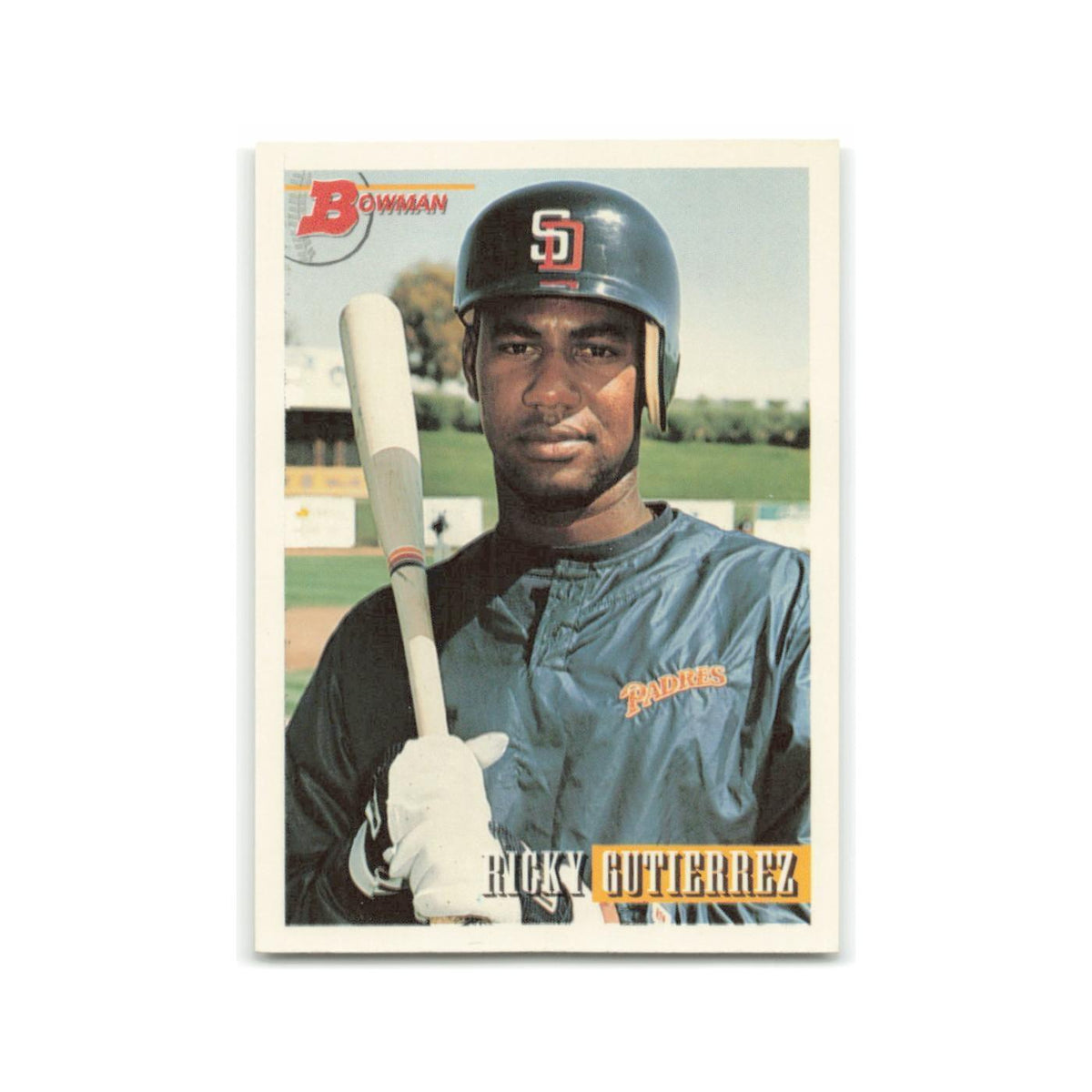 Ricky Gutierrez 1993 Bowman #462 San Diego Padres Baseball Card NM
