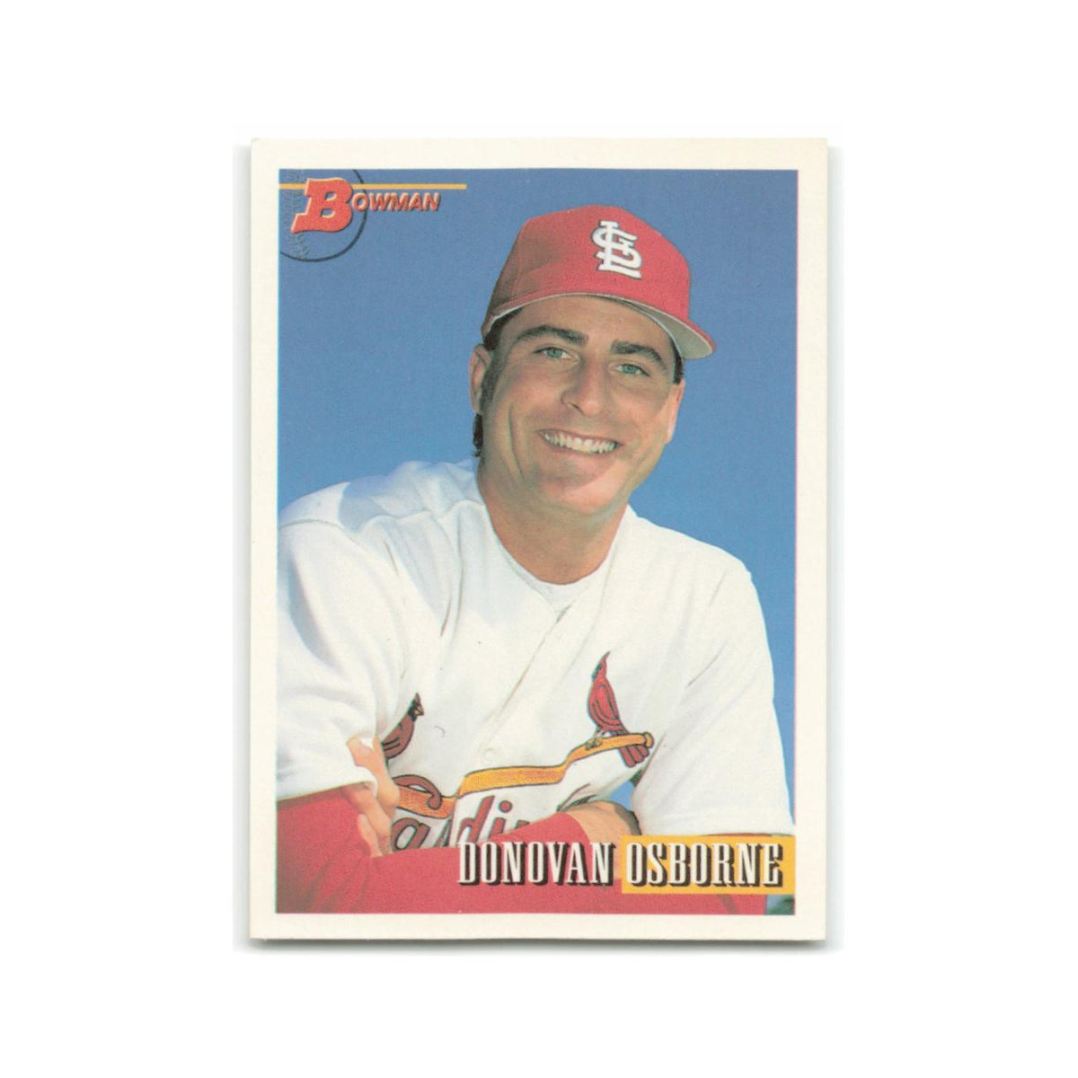 Donovan Osborne 1993 Bowman #376 St. Louis Cardinals Baseball Card NM