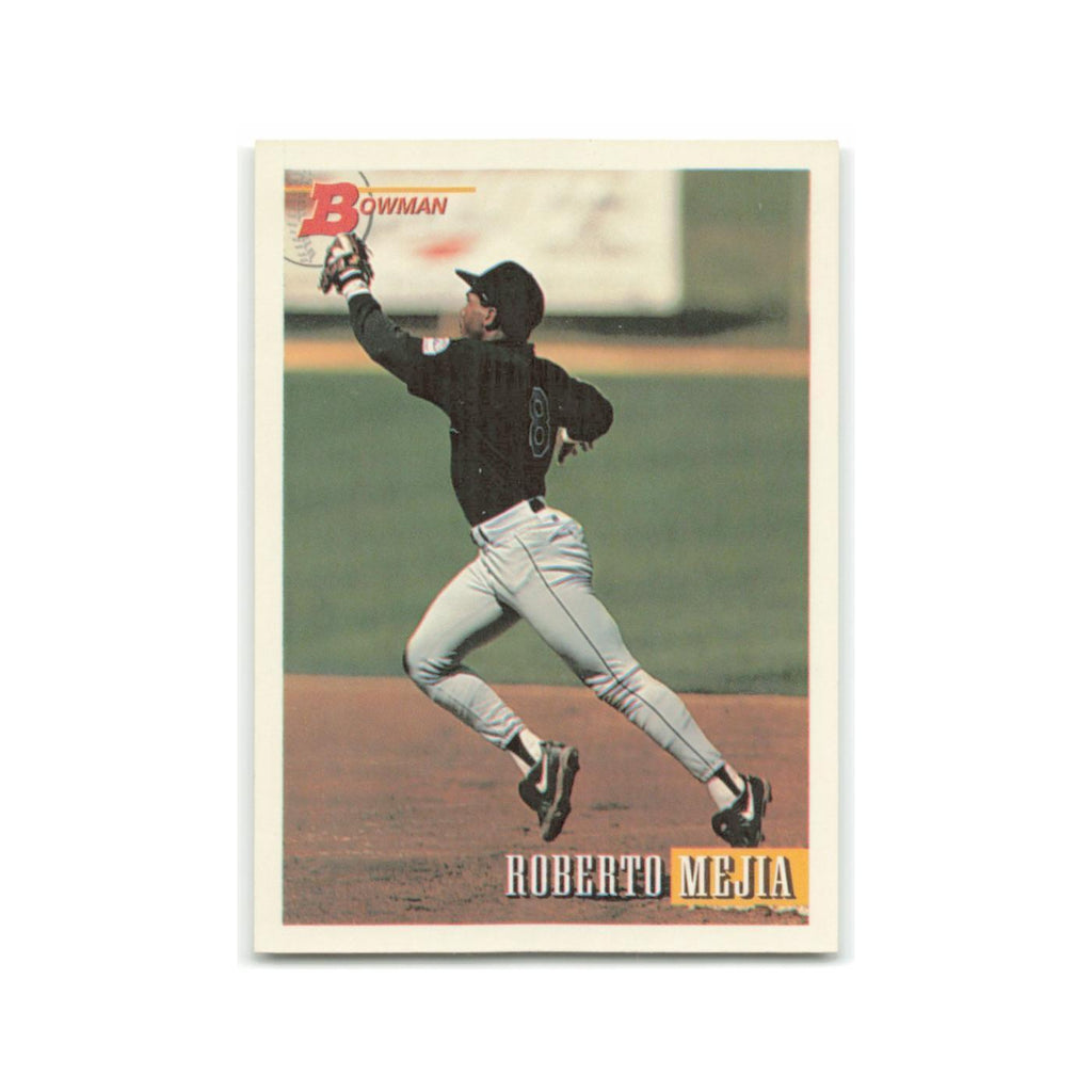 Roberto Mejia Rookie 1993 Bowman #692 Colorado Rockies Baseball Card NM