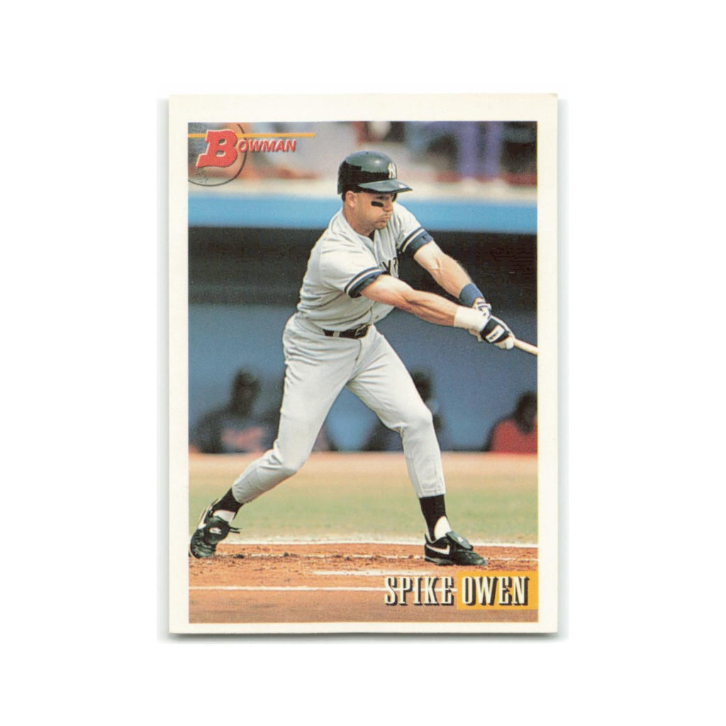 Spike Owen 1993 Bowman #483 New York Yankees Baseball Card NM