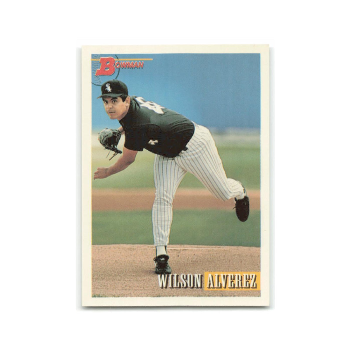 Wilson Alvarez 1993 Bowman #387 Chicago White Sox Baseball Card NM