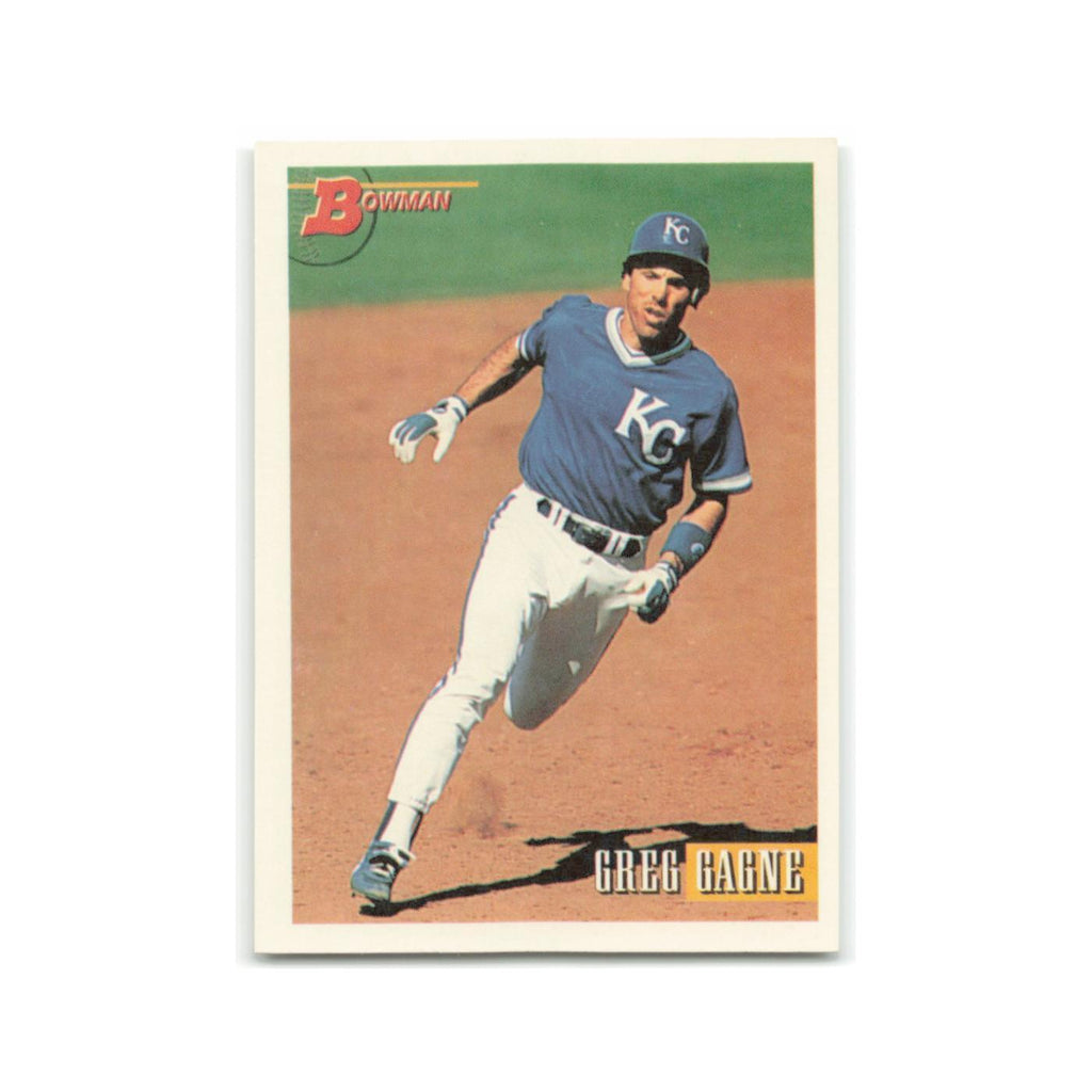 Greg Gagne 1993 Bowman #449 Kansas City Royals Baseball Card NM