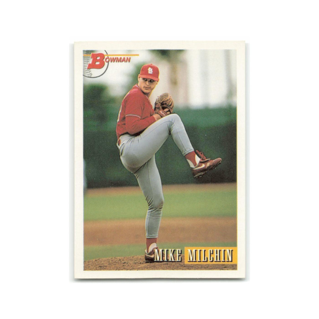 Mike Milchin 1993 Bowman #516 St. Louis Cardinals Baseball Card NM
