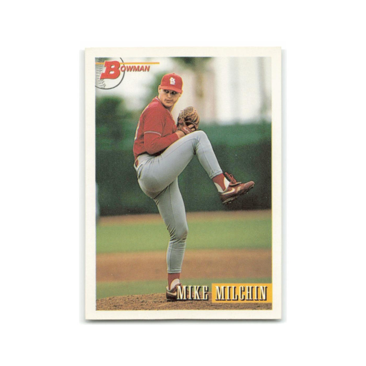 Mike Milchin 1993 Bowman #516 St. Louis Cardinals Baseball Card NM