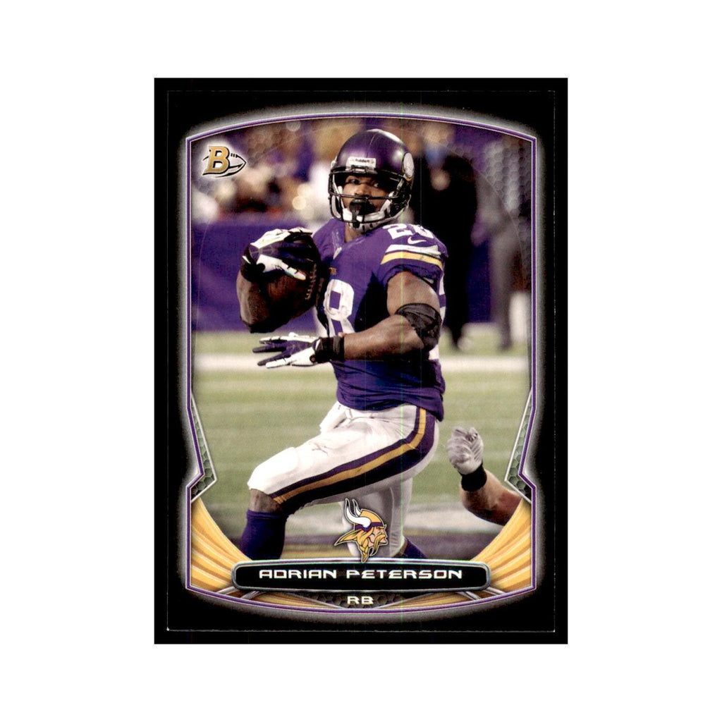 2014 Bowman Adrian Peterson Football Cards #1