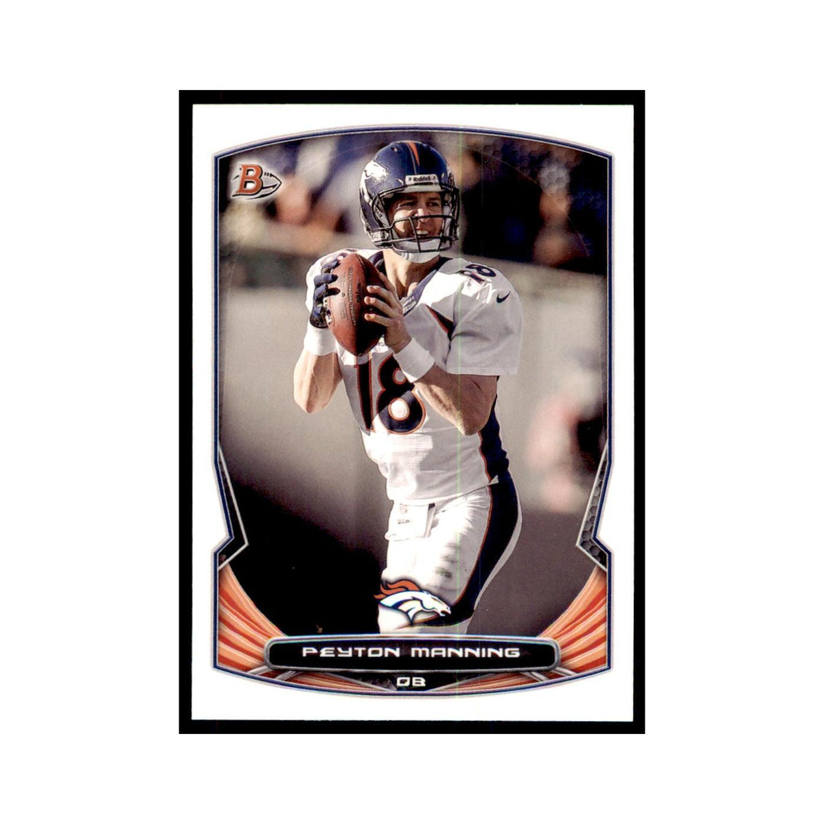2014 Bowman Peyton Manning Football Cards #80