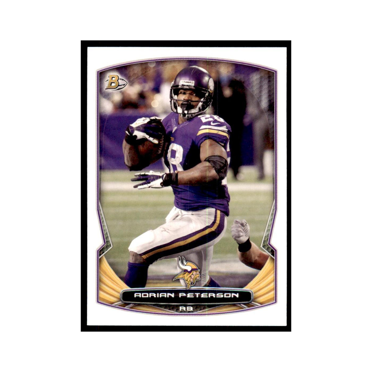2014 Bowman Adrian Peterson Football Cards #1