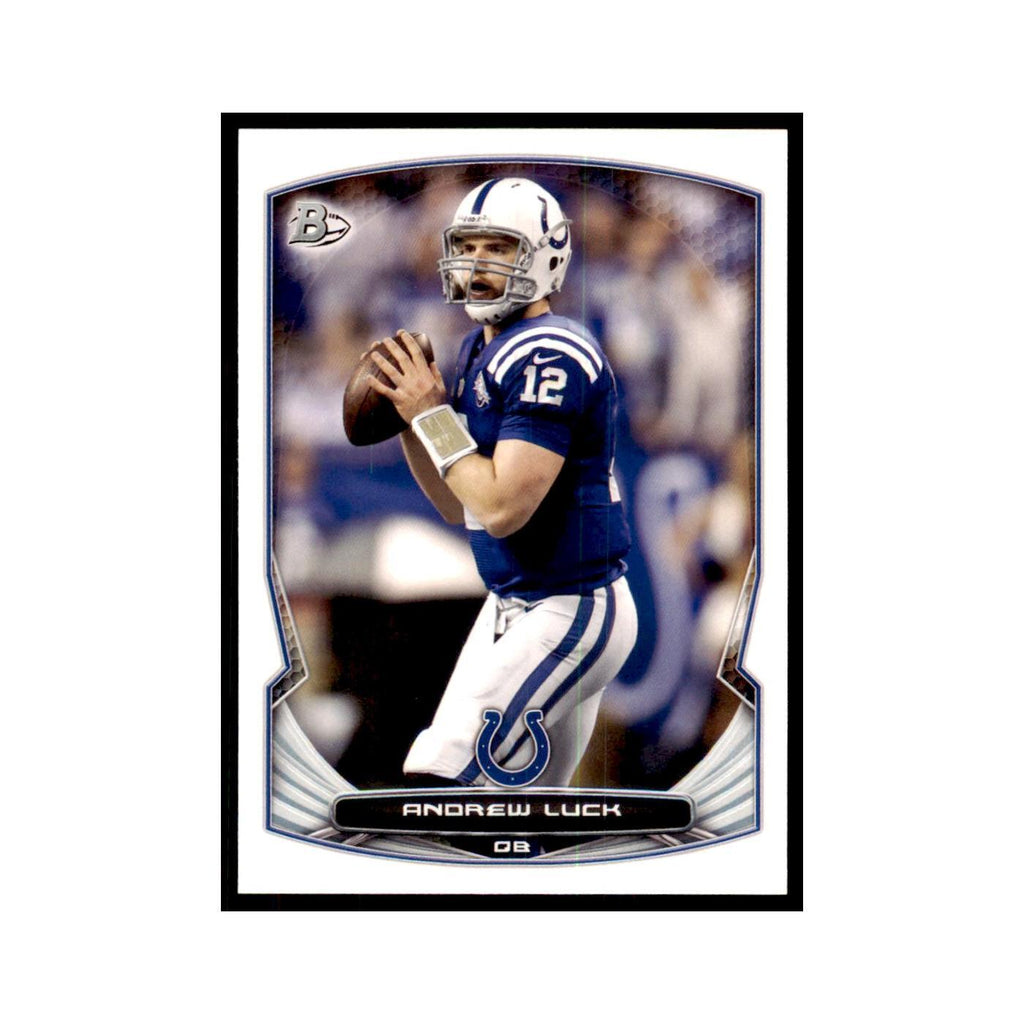 2014 Bowman Andrew Luck Football Cards #37