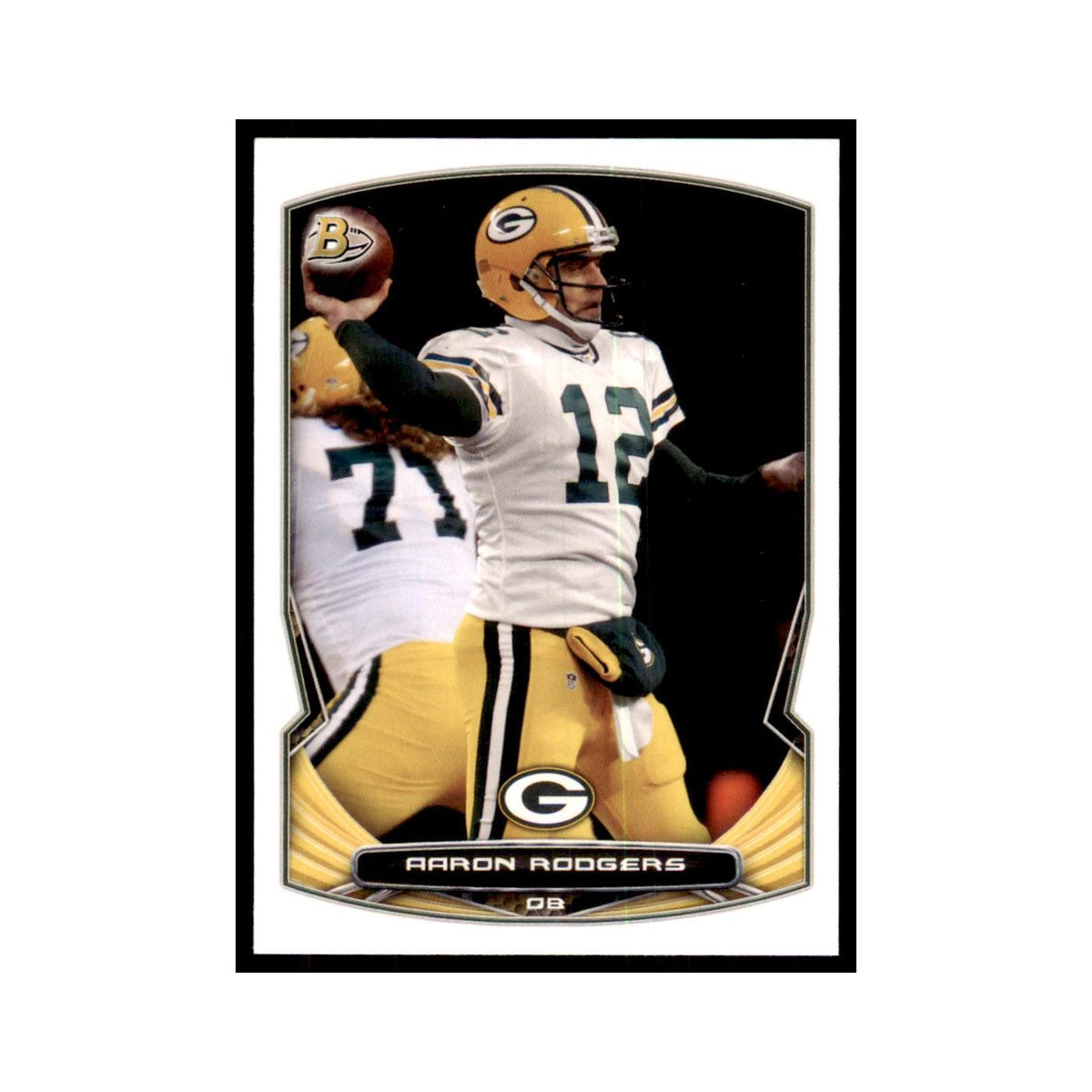2014 Bowman Aaron Rodgers Football Cards #11