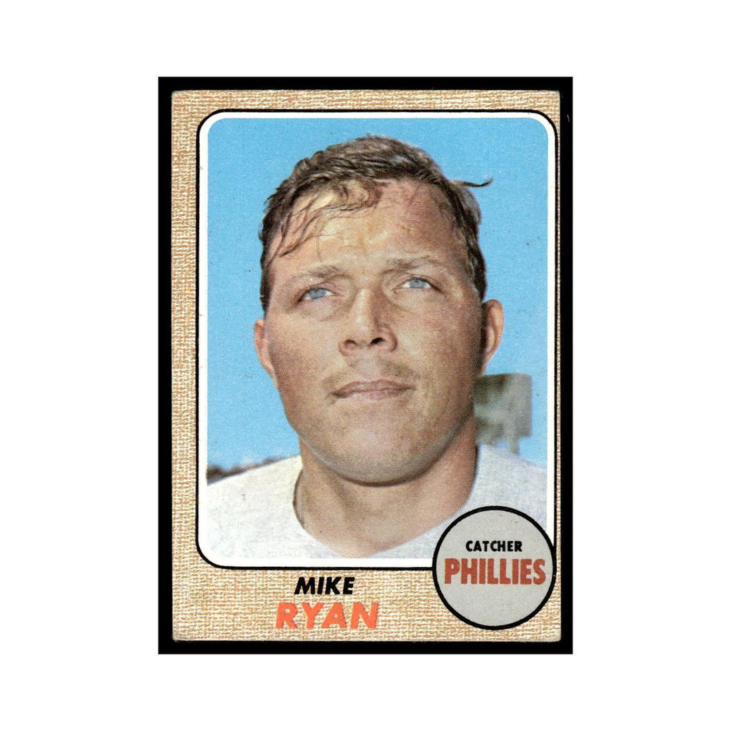 1968 Topps (Damaged) Mike Ryan Phillies #306