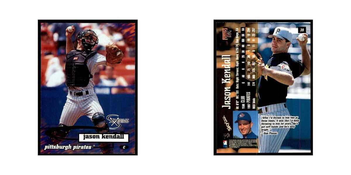 1998 SkyBox Dugout Axcess Jason Kendall Baseball Cards #39