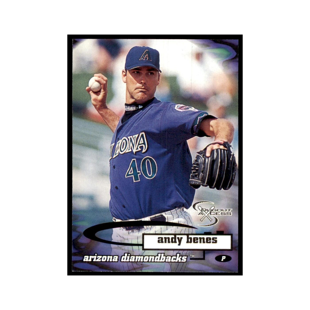1998 SkyBox Dugout Axcess Andy Benes Baseball Cards #3