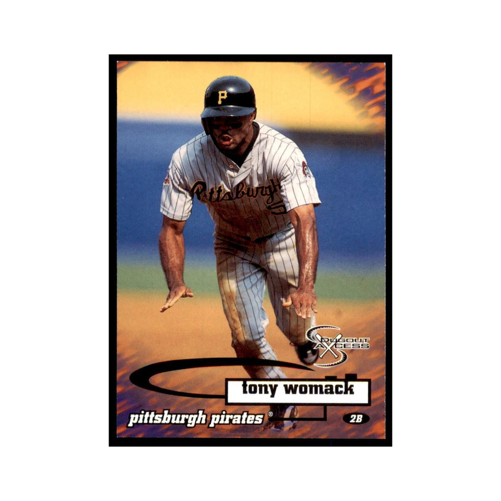 1998 SkyBox Dugout Axcess Tony Womack Baseball Cards #37