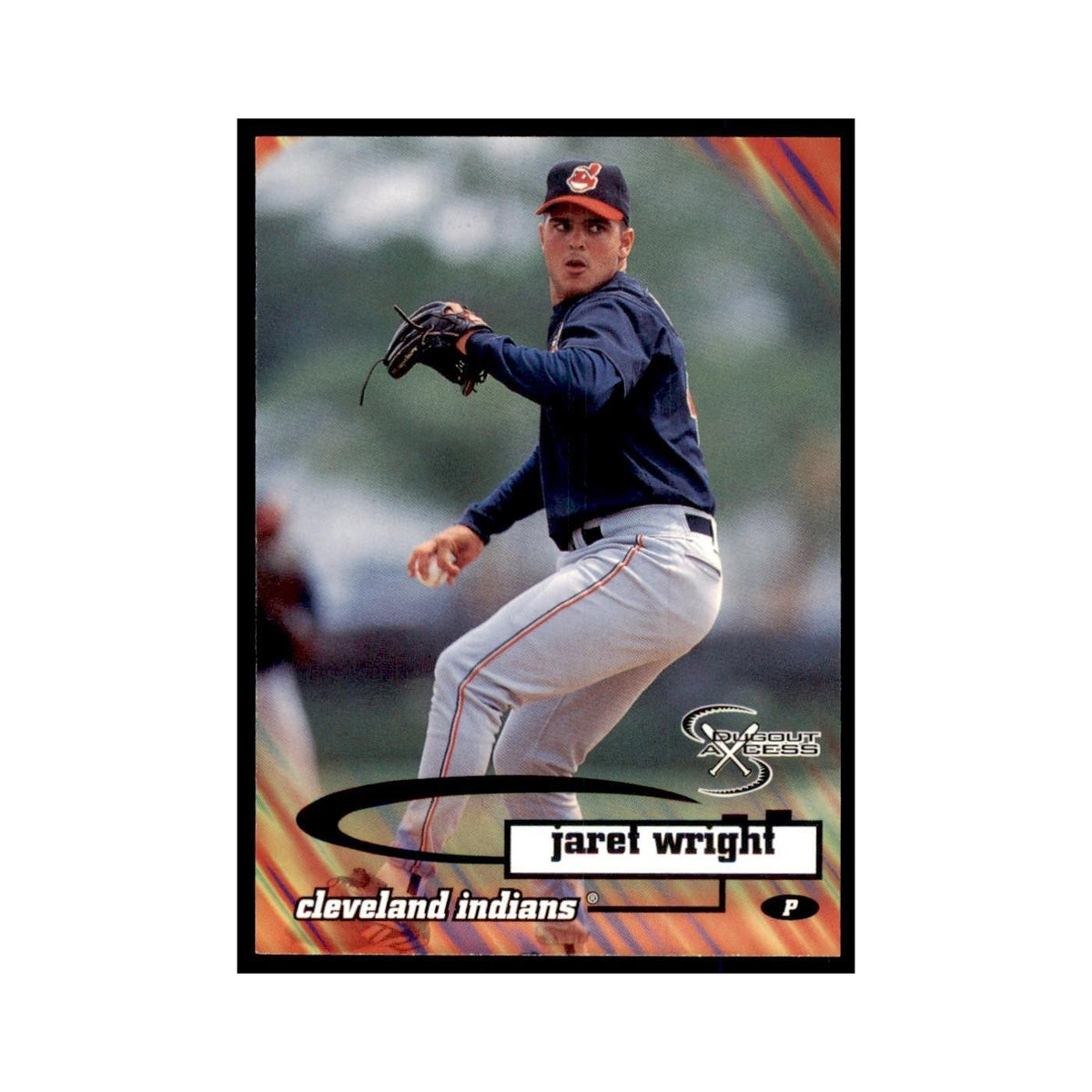 1998 SkyBox Dugout Axcess Jaret Wright Baseball Cards #63