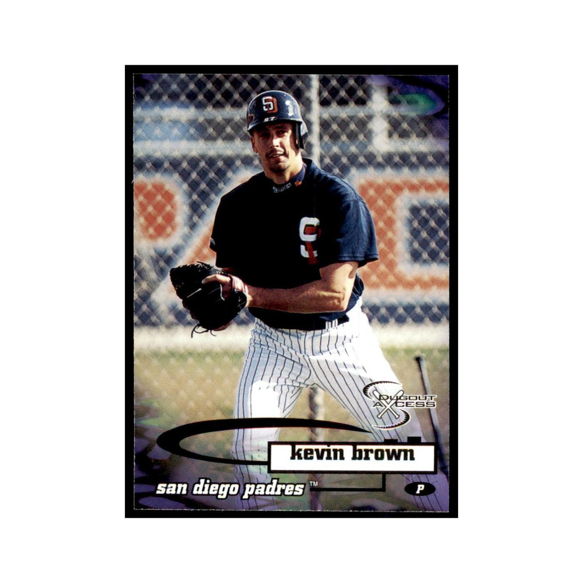 1998 SkyBox Dugout Axcess Kevin Brown Baseball Cards #45