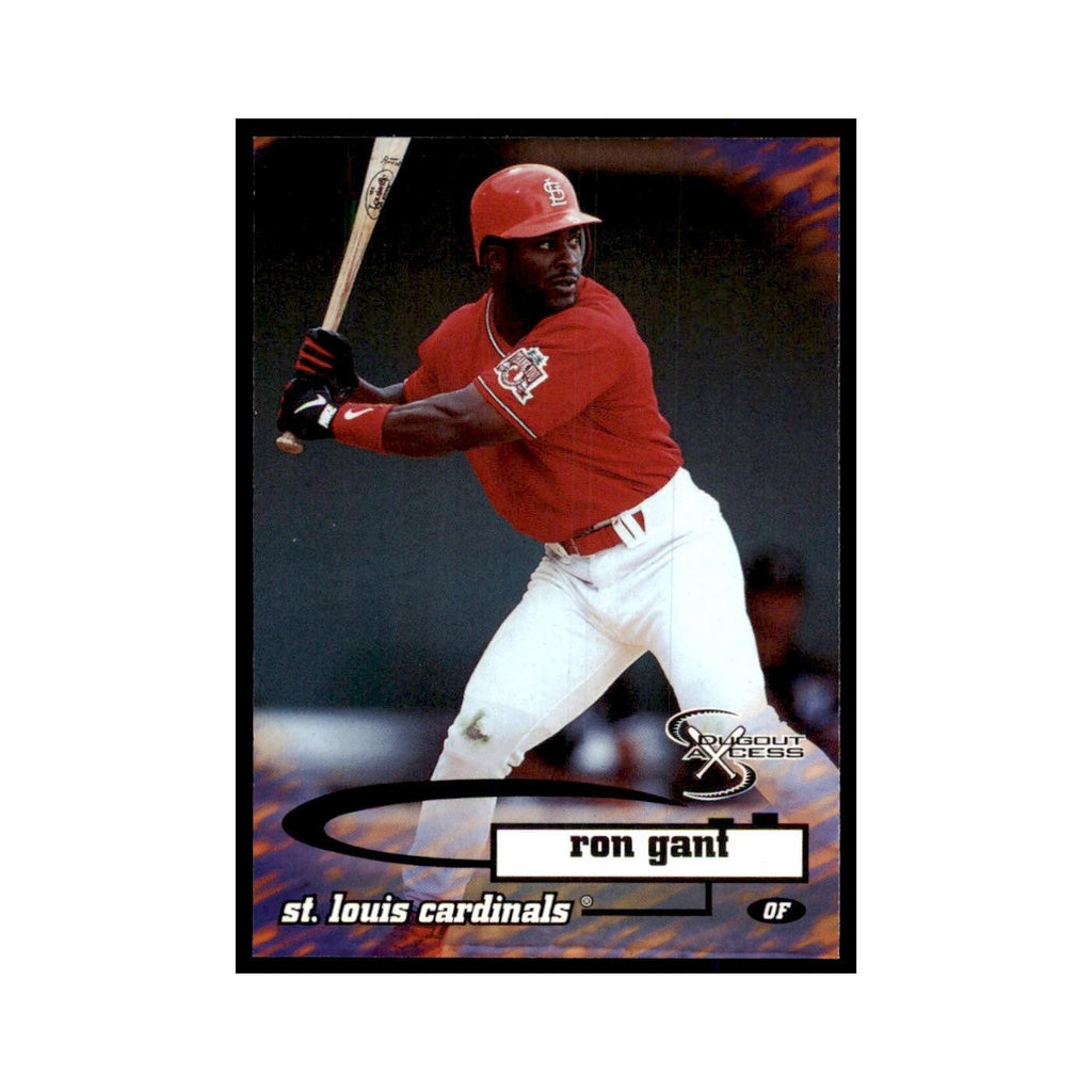 1998 SkyBox Dugout Axcess Ron Gant Baseball Cards #40