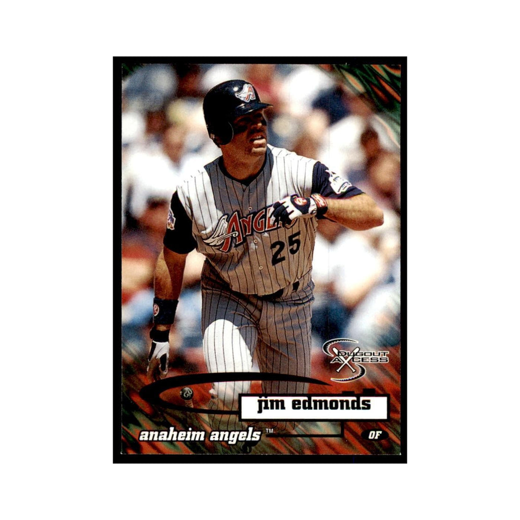 1998 SkyBox Dugout Axcess Jim Edmonds Baseball Cards #49