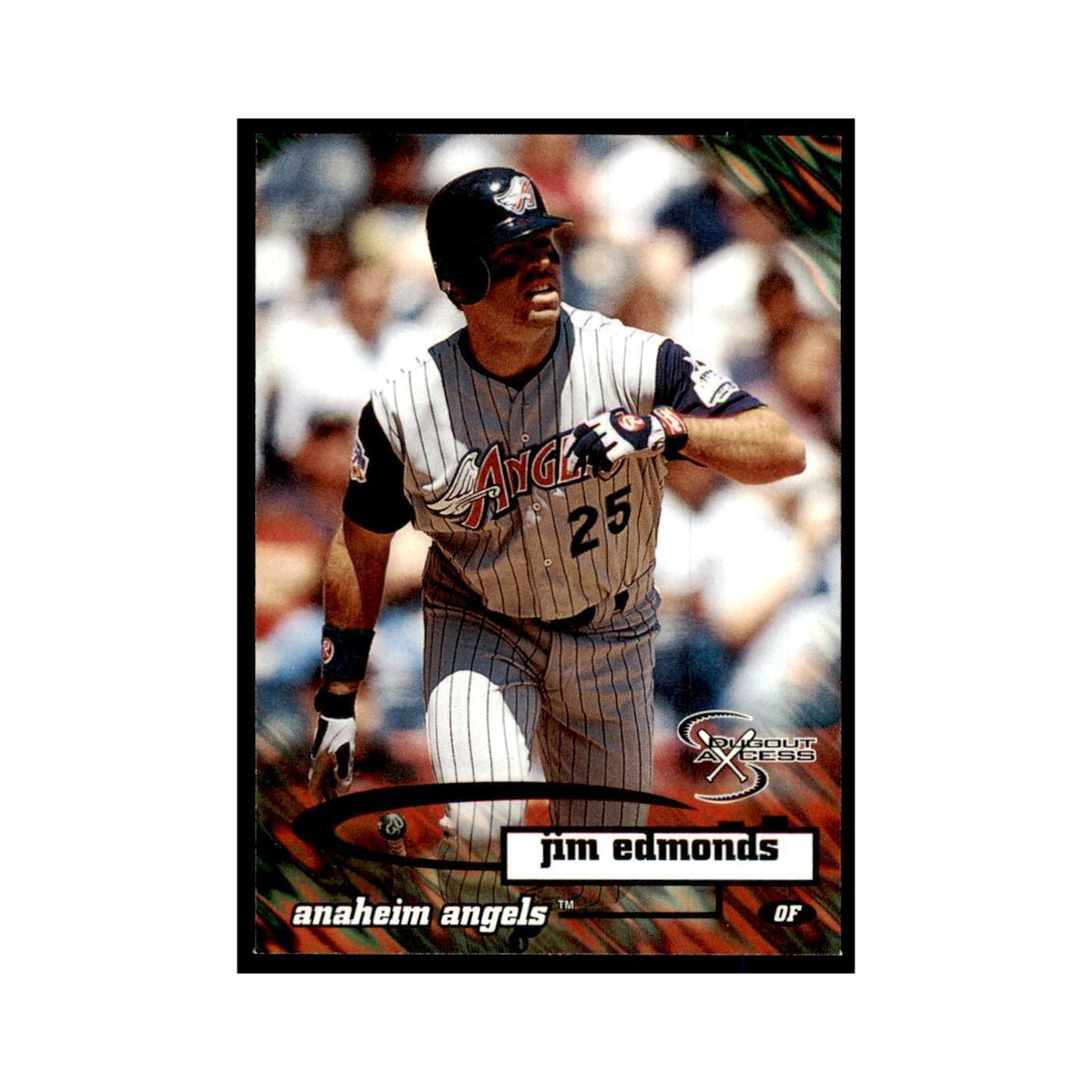 1998 SkyBox Dugout Axcess Jim Edmonds Baseball Cards #49