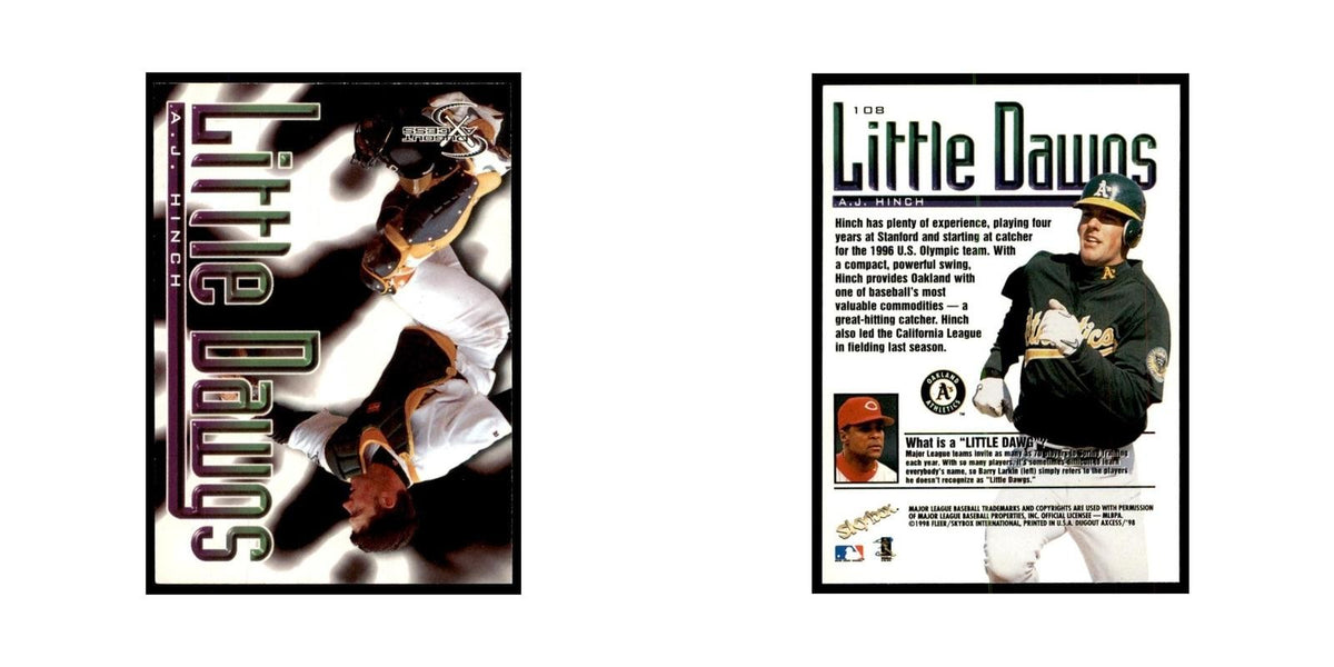 1998 SkyBox Dugout Axcess A.J. Hinch Baseball Cards #108