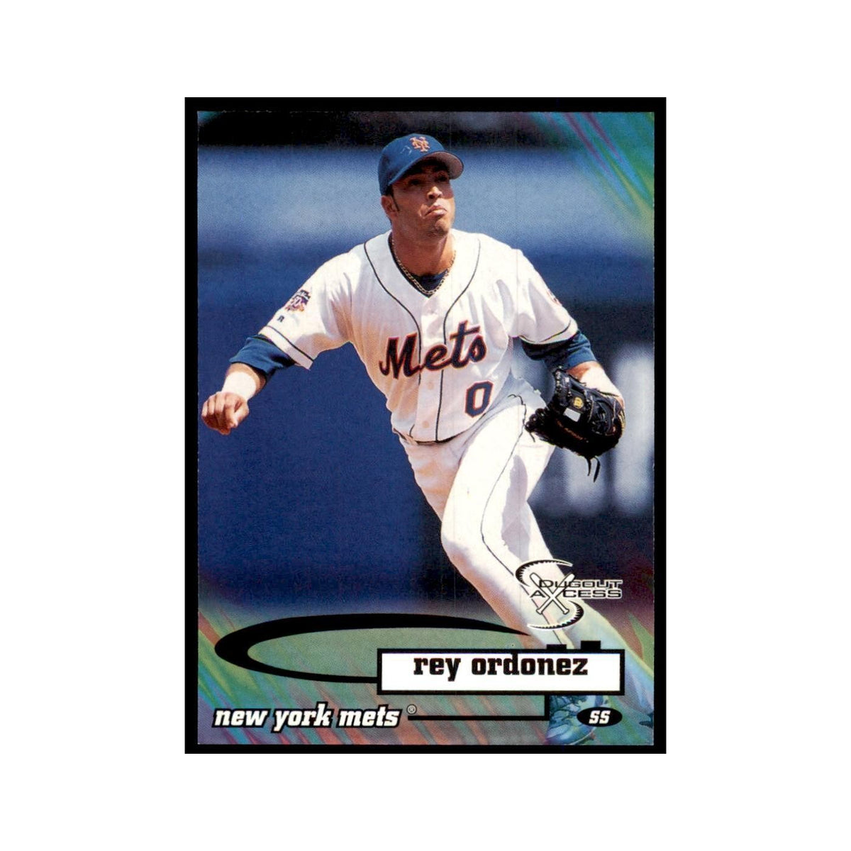 1998 SkyBox Dugout Axcess Rey Ordonez Baseball Cards #32