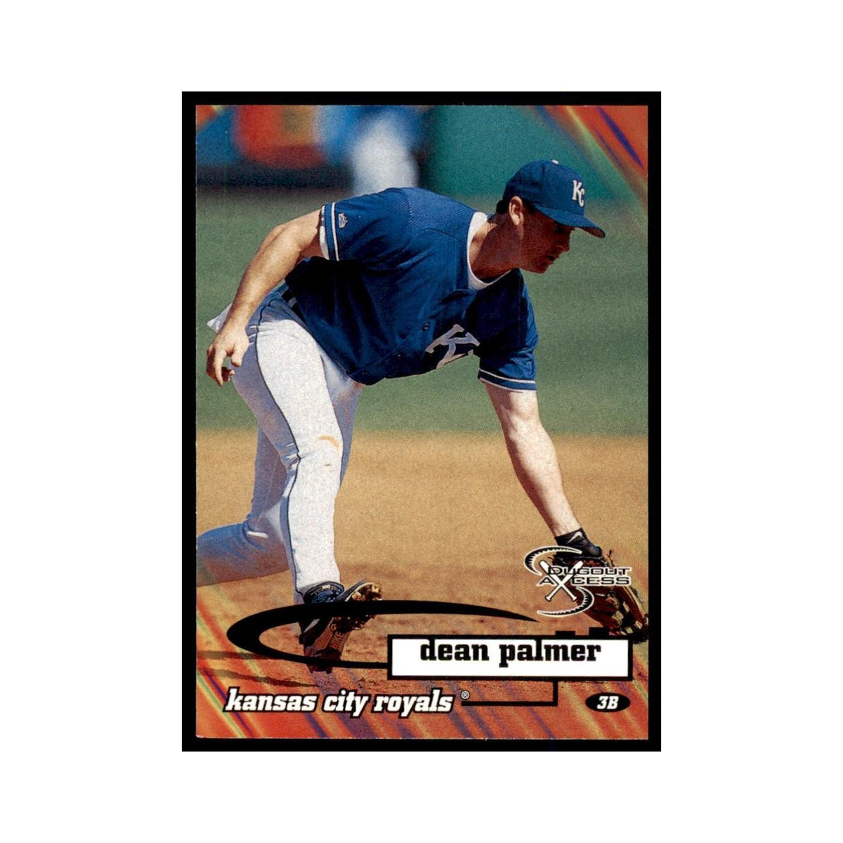 1998 SkyBox Dugout Axcess Dean Palmer Baseball Cards #67