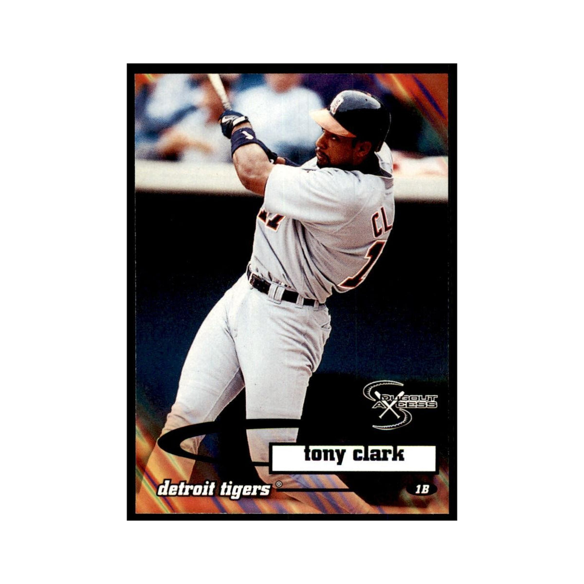 1998 SkyBox Dugout Axcess Tony Clark Baseball Cards #65