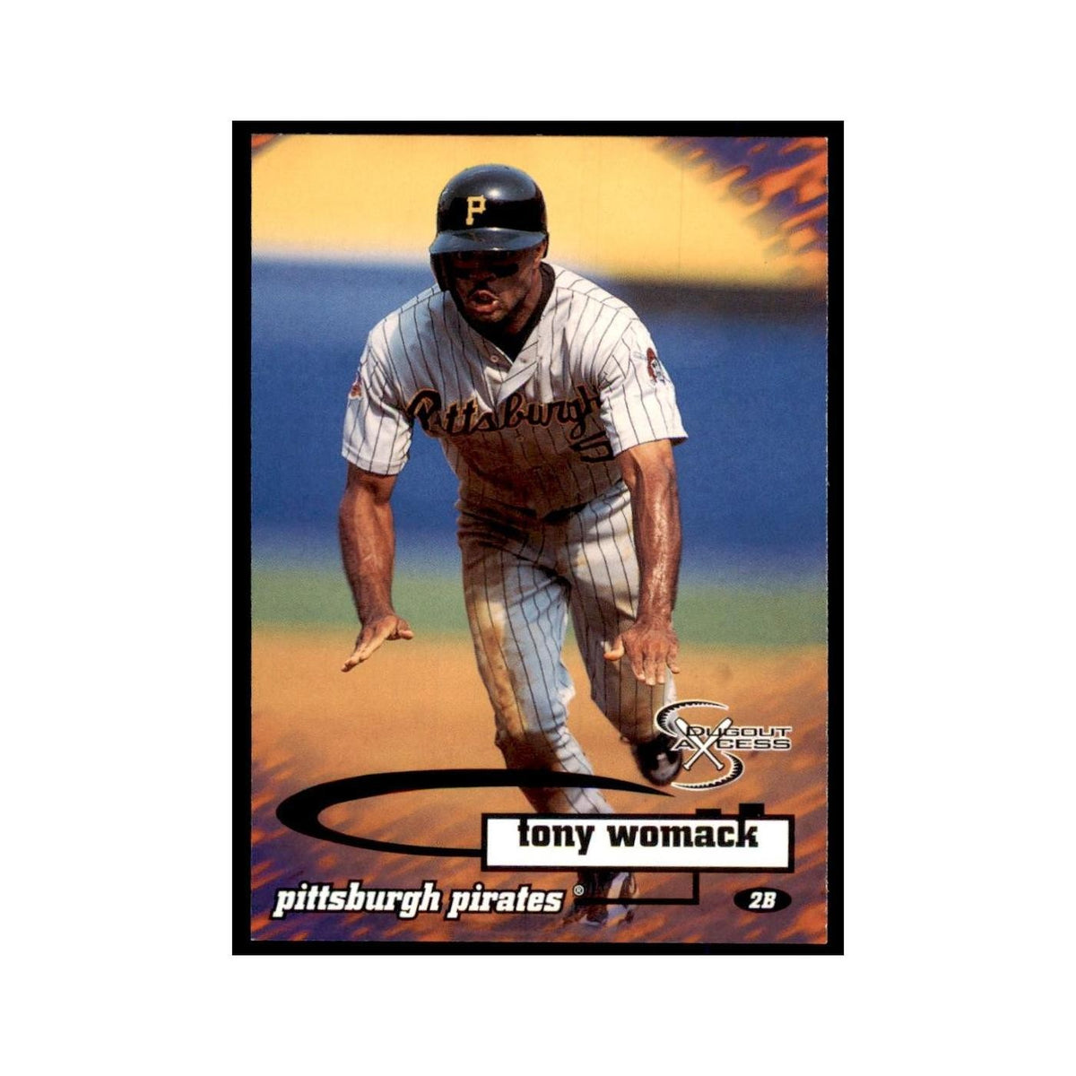 1998 SkyBox Dugout Axcess Tony Womack Baseball Cards #37