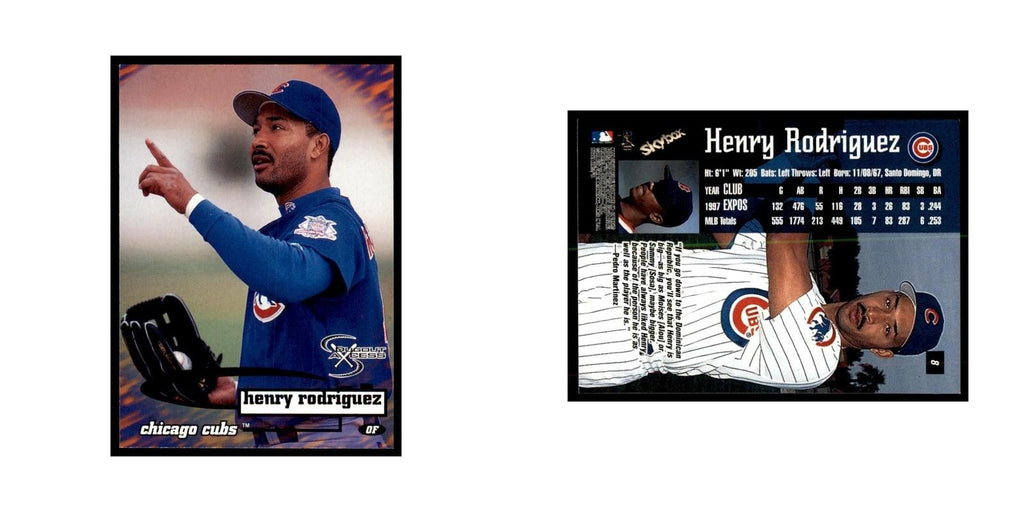 1998 SkyBox Dugout Axcess Henry Rodriguez Baseball Cards #8