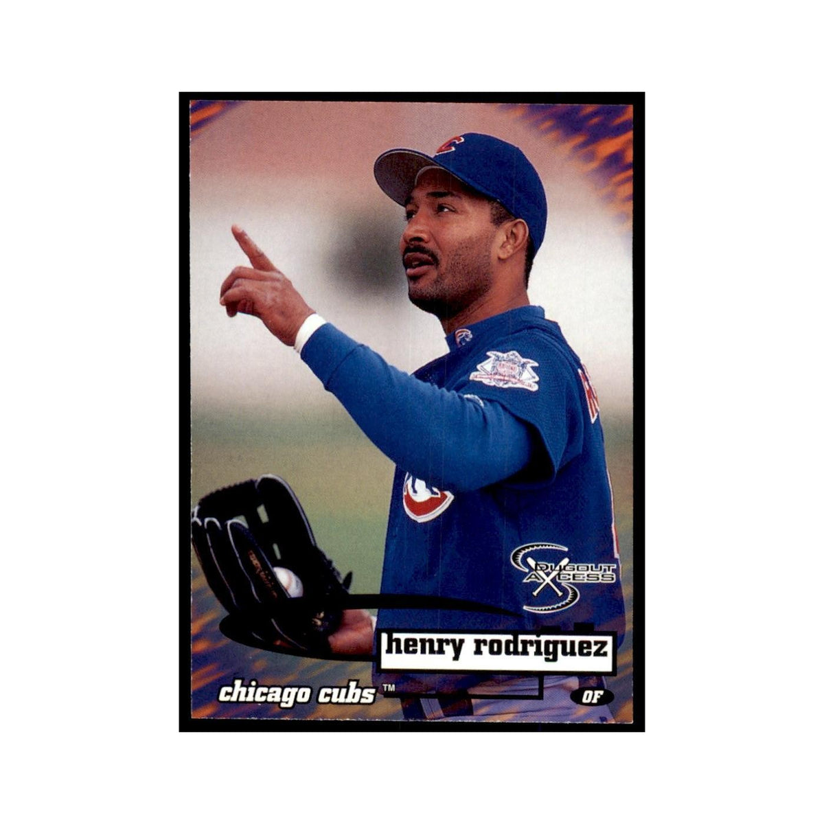 1998 SkyBox Dugout Axcess Henry Rodriguez Baseball Cards #8
