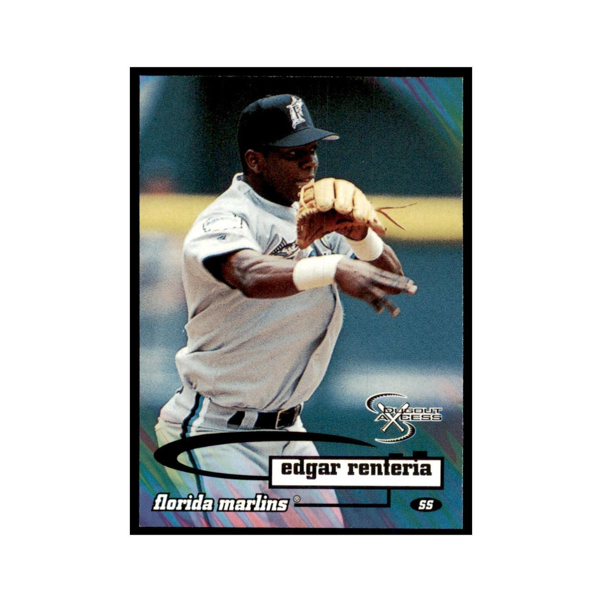 1998 SkyBox Dugout Axcess Edgar Renteria Baseball Cards #17