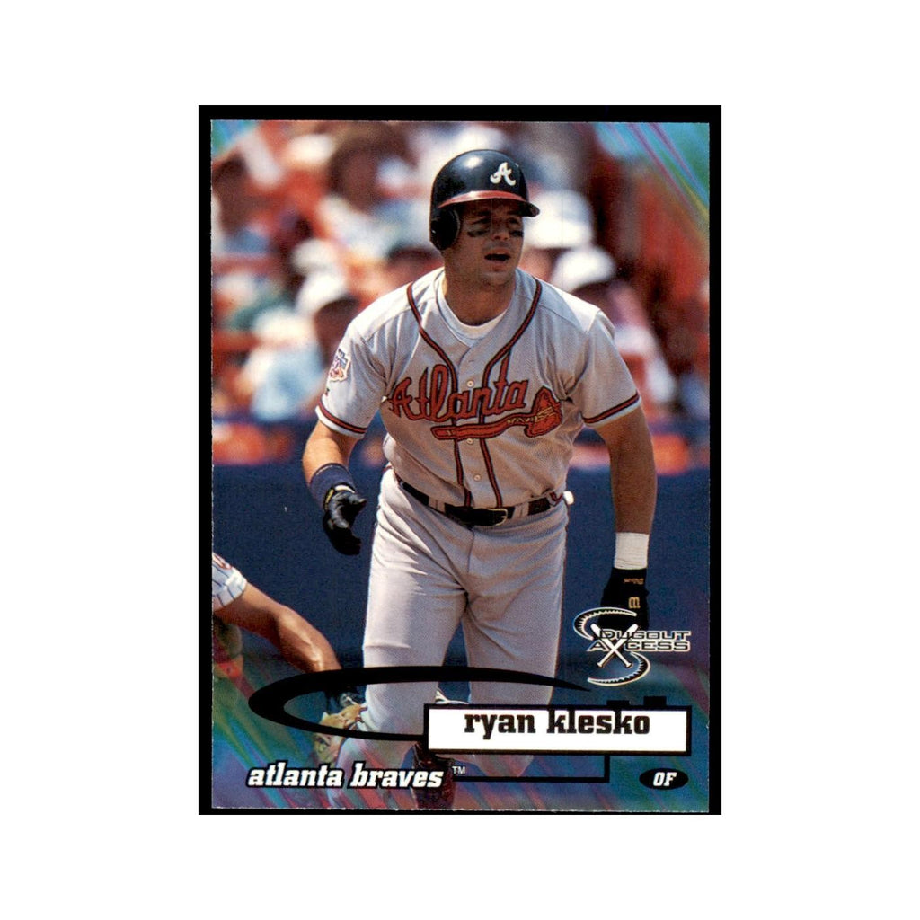 1998 SkyBox Dugout Axcess Ryan Klesko Baseball Cards #5